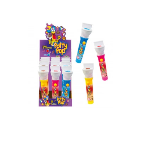 FUNNY CANDY - POTTY POP (x12)