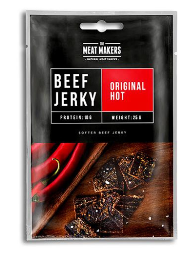 Beef Jerky - Original hot 25gr (x12) 