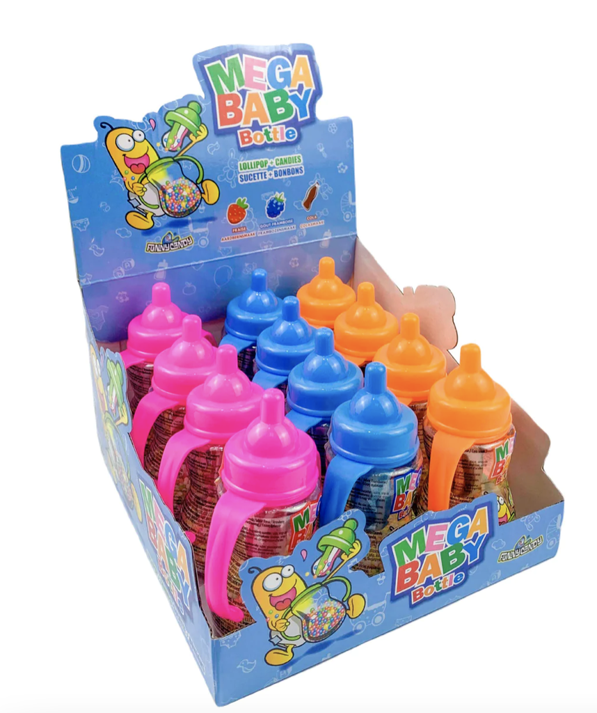Candy Toys - Mega Baby bottle (x12) 