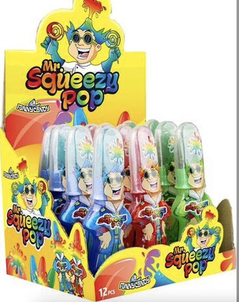 Candy Toys - funny squeez (x12) 