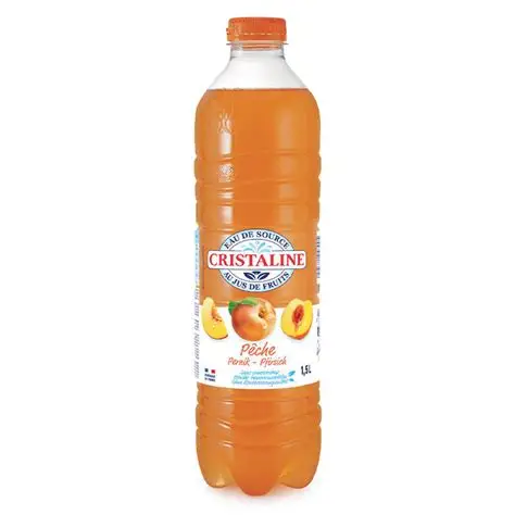 Cristaline - Pêche 1,5L (x6) 