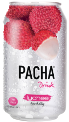 Pacha drink - Lychee 330ml (x24) 