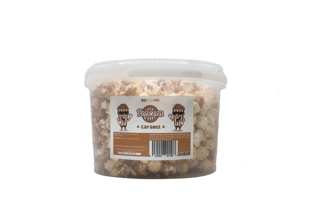 Pop Corn Bel'Gians Caramel 250gr MF