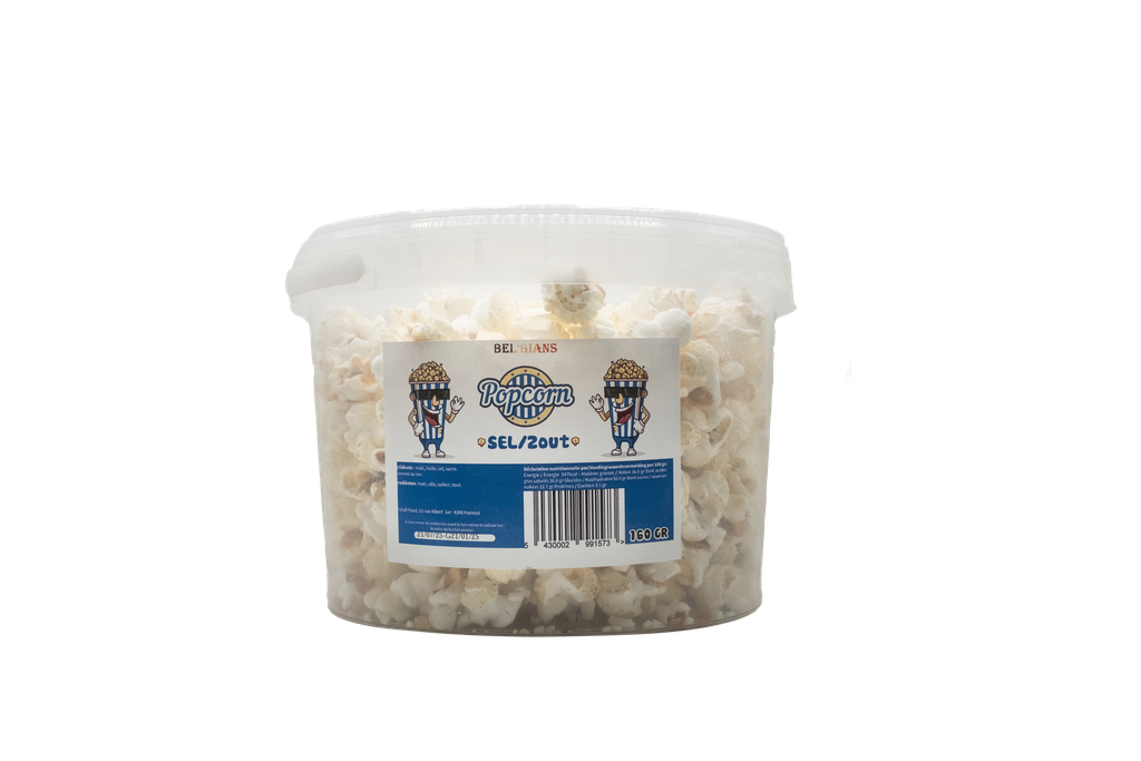 Pop Corn Bel'Gians salé 160gr MF