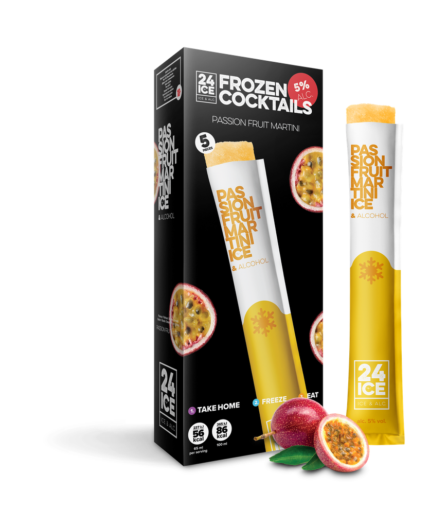 24 ICE - 5 Pack - Passion Fruit Martini 5% (x6)