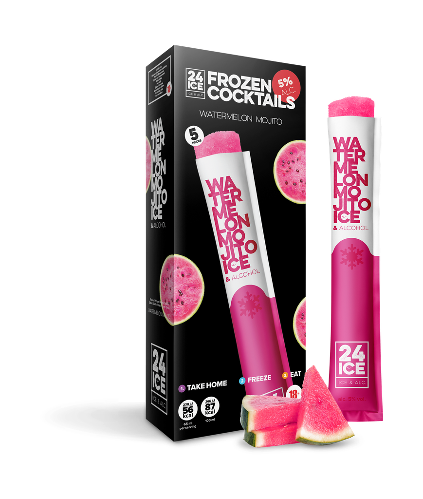 24 ice - Watermelon Mojito 5% (x6)