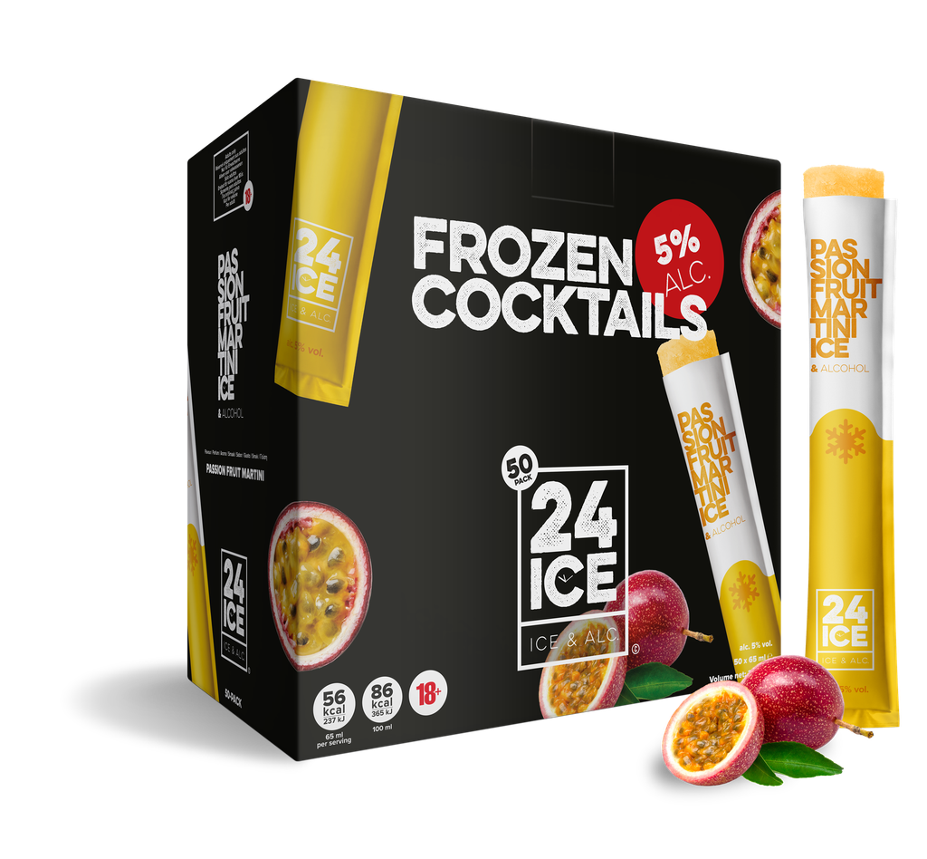 24 ICE - 50 Pack - Passionfruit Martini 5%