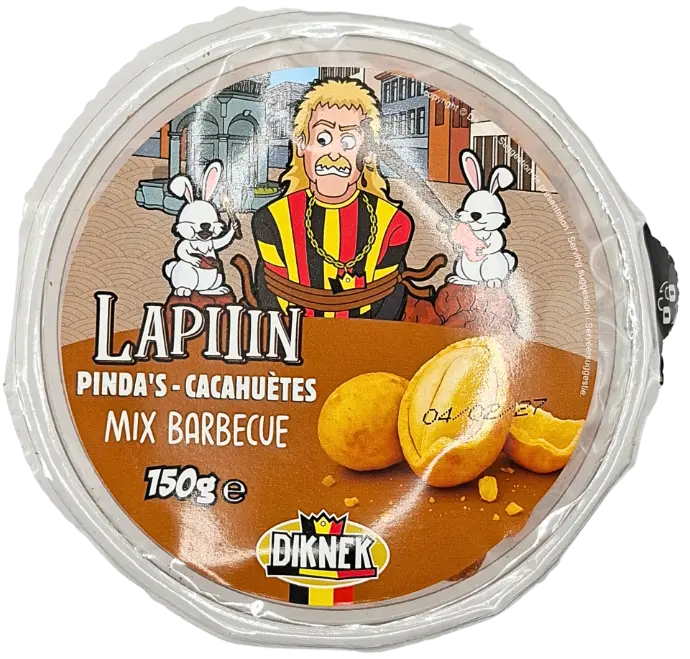 Diknek Peanuts Lapiiin 4x150gr