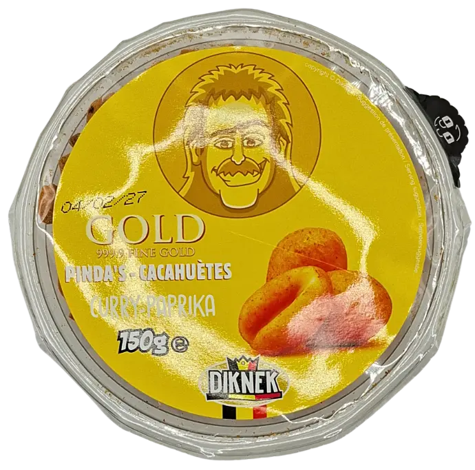Diknek Gold peanuts 4X150gr