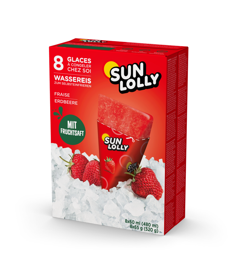 Sun Lolly - Fraise 60 ml (x12)