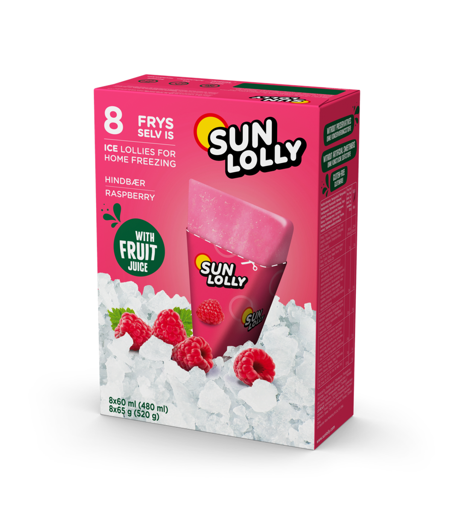 Sun Lolly Framboise - 60 ml (12 x 8)