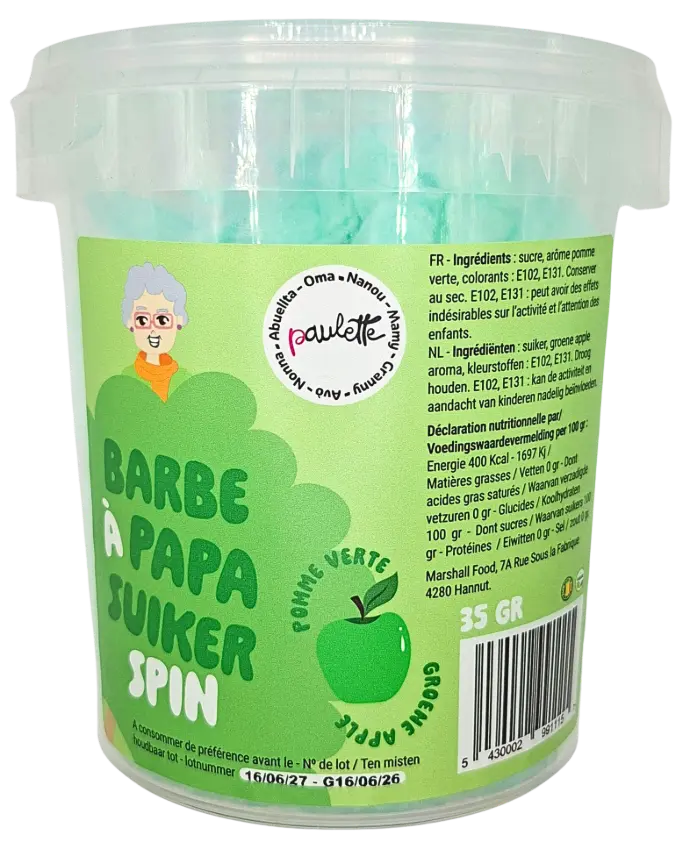 Paulette BAP - Pomme 35gr x8