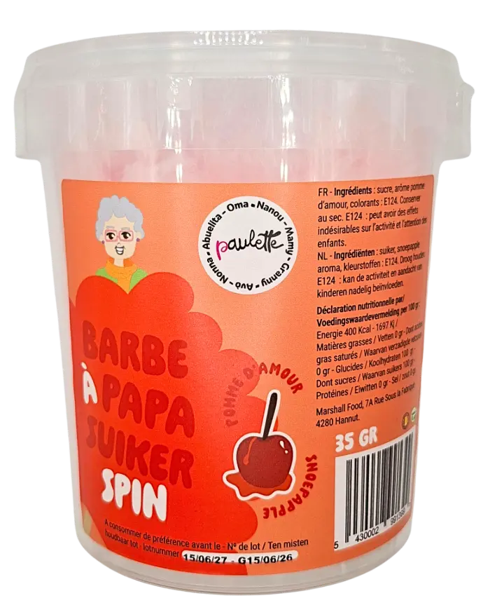 BAP paulette Pomme d'amour 35gr x8