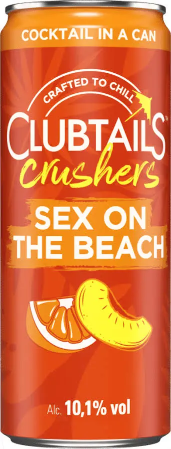 Clubtails - sex on the beach  (10%)  355ml  X 12  