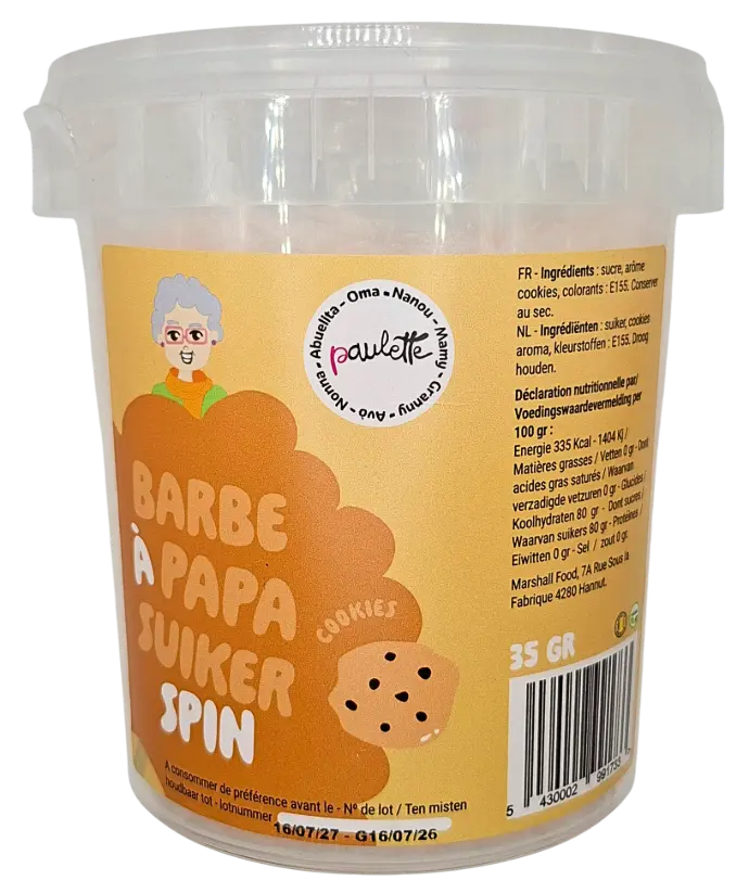 Paulette BAP - Cookies 35gr x8