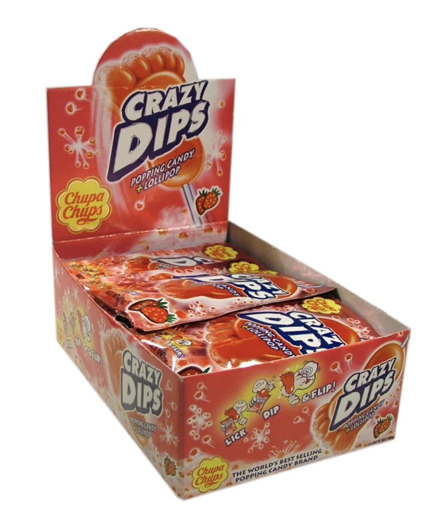 Crazy Dips - Strawberry (x24)