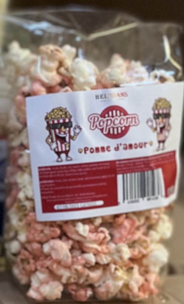 Pop Corn Bel'Gians - Pomme d’amour 90gr  MF