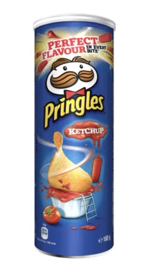 Pringles - ketchup 165gr (x19)