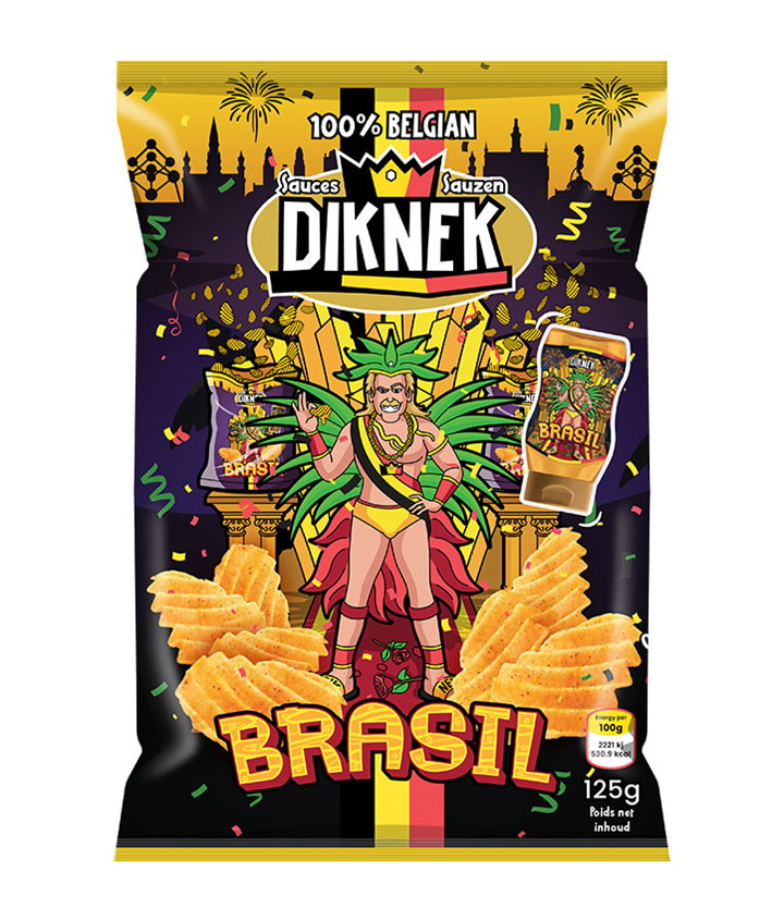 Diknek Chips Brasil 125gr (X20)