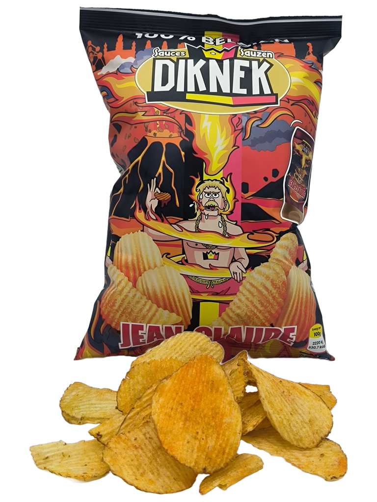 Diknek Chips Jean-Claude 125gr (X20)