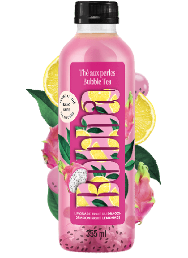 Bobba - bubble tea fruit du dragon 355ml (x12)