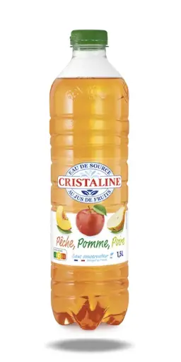 Cristaline - Pomme Poire Pêche 1,5L (x6) 