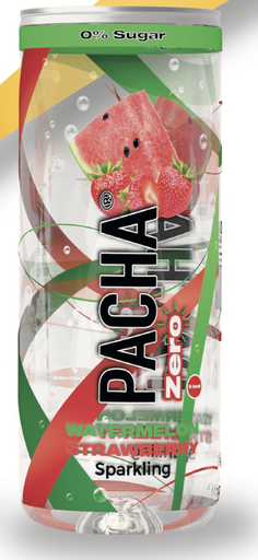 Pacha zéro - Pastèque/Fraise 250ml (x24)