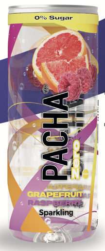 Pacha zéro - Grapefruit/Framboise 250ml (x24)