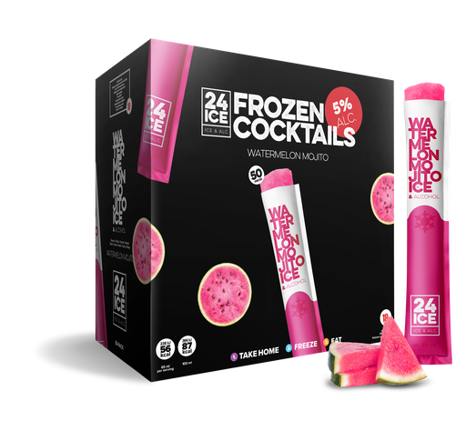 24 Ice - Watermelon Mojito 5% (50 Pack)