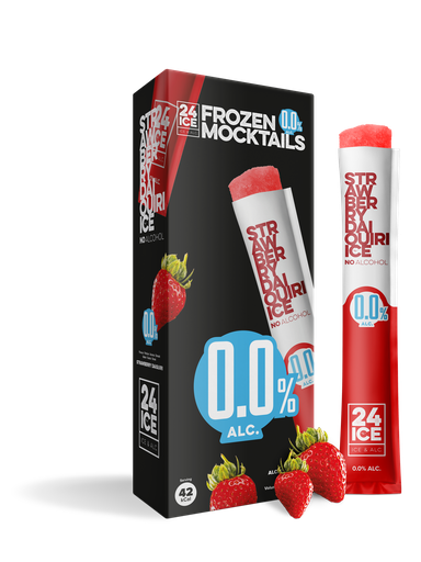 24 Ice Mocktail - Strawberry Daiquiri 0% (x6)