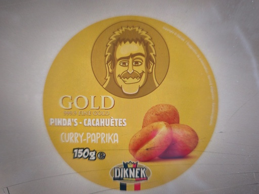 Diknek Gold peanuts 4X150gr