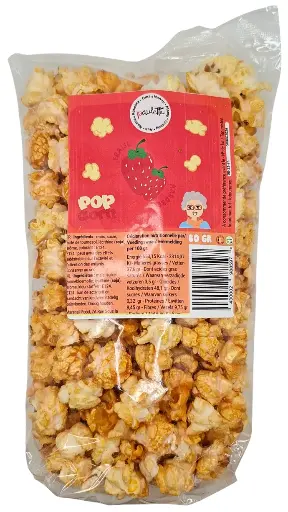 Pop corn Paulette - Fraise 80gr (x12)