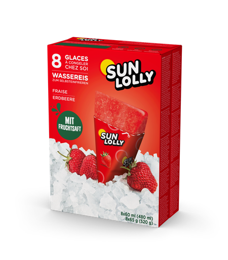 Sun Lolly Fraise - 60 ml (12 x 8)