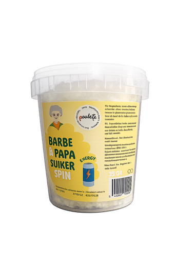 Barbe à papa Paulette - energy 35 gr (x12)