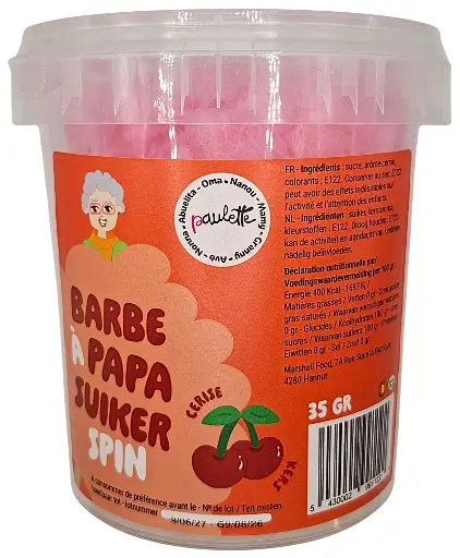 BAP paulette Cerise 35gr x8
