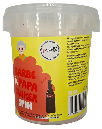 BAP paulette Cola 35gr x8