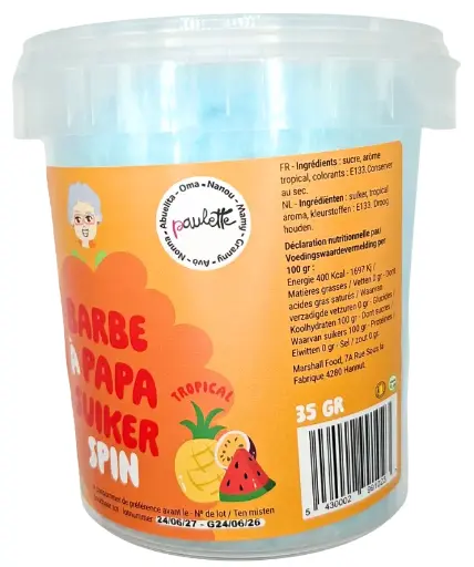 BAP paulette Tropical 35gr x8 