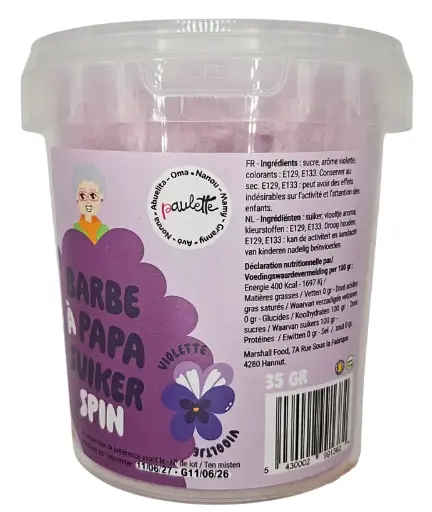 BAP paulette Violette 35gr x8