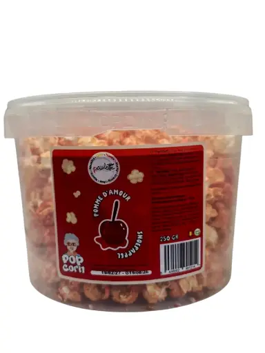 Pop corn Paulette - Candy apple 250 gr (x1)